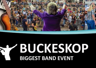 Meedoen met Buckeskop Biggest Band